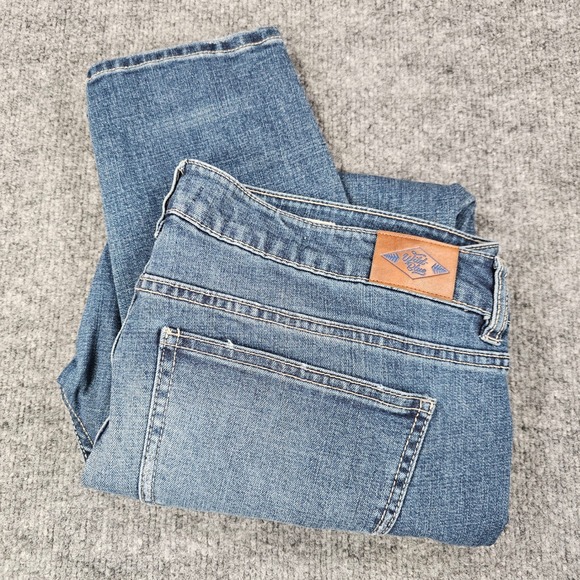 Wild Blue Denim - Wild Blue Sadie Robertson Distressed Skinny Legging Jeans Women 13 Medium Wash